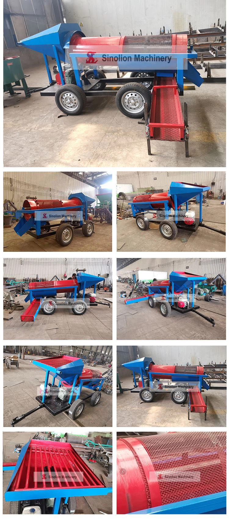 Gold Panning Trommel Screen for sale Gold Panning Trommel Screen for sale