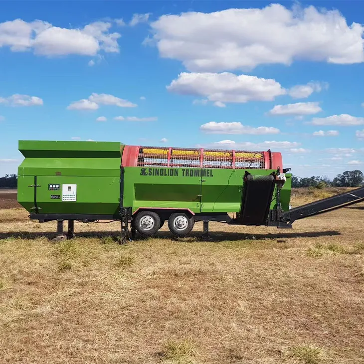 Compost Fertilizer Trommel Screen