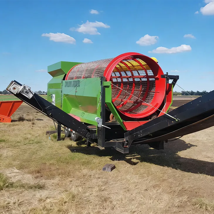 Compost Fertilizer Trommel Screen