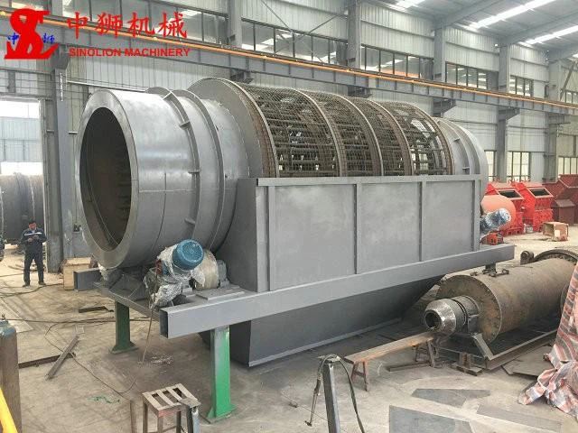 100 Tph Capacity Trommel Screen