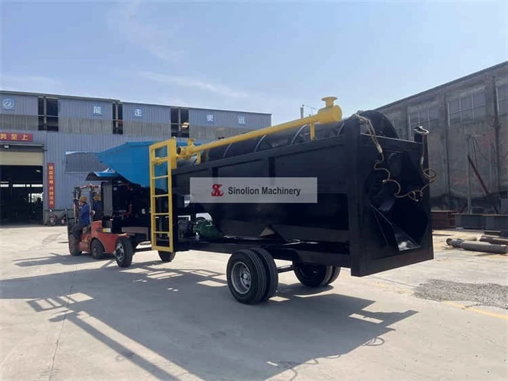 Mobile Mining Equipment Gold Washing